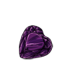 Purple Rock Candy Heart