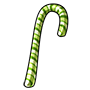 Lime Candy Cane