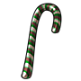 Spearmint Cocoa Candy Cane