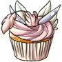 Cream Easero Cupcake