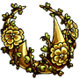 Golden Flower Crown