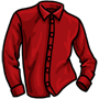 Red Collared Shirt