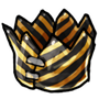 Black and Gold Paper Crown