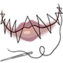 Stitched Mouth