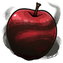 Tainted Red Apple