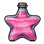 Star Jar of Magenta Sand