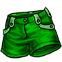 Lime Wide Shorts Lime Wide Shorts