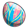 Painted Meragon Egg