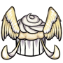 Vanilla Mirabilis Cupcake
