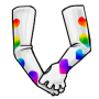 Rainbow Iluvu Gloves