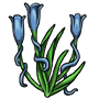 Blue Winding Flower