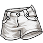 White Wide Shorts White Wide Shorts