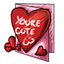 You Are Cute Card