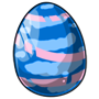 Painted Ahea Egg