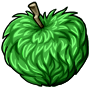 Green Furry Apple