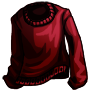 Crimson Baggy Sweater