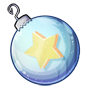 Star Clear Bauble