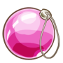 Pink Glass Bauble