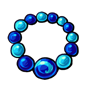 Aqua and Blue Beads