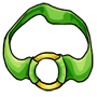 Lime Ring Belt