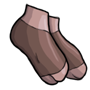 Brown Ankle Socks