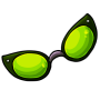 Green Cat Eye Sunglasses Green Cat Eye Sunglasses
