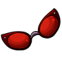 Red Cat Eye Sunglasses Red Cat Eye Sunglasses