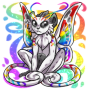 Magical Rainbow Saruka Squishy