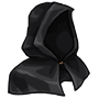 Short Black Cloak