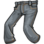 Gray Wide Leg Jeans