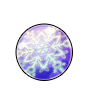 Delicate Snowflake Marble