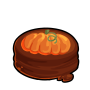 Pumpkin Chocolate-Covered Cookie