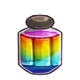 Small Bottle of Rainbow Dye