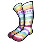 Rainbow Easero Socks