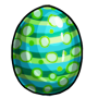 Painted Sirleon Egg