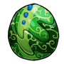 Painted Zenirix Egg