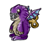 Purple Clockwork Monster