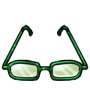 Square Lime Glasses
