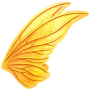 Gold Iridescent Wings