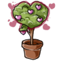Amorous Valentines Day Tree