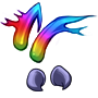 Rainbow Jaaku Horns
