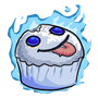 Blueberry Jaaku Cupcake