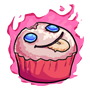 Strawberry Jaaku Cupcake