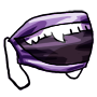 Purple Jaaku Grin Mask
