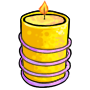 Large Yellow Candle