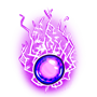 Purple Energy Orb