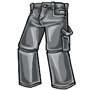 Gray Cargo Pants