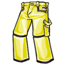 Lemon Cargo Pants