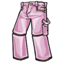 Pink Cargo Pants