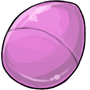 Purple Plastic Easter Egg